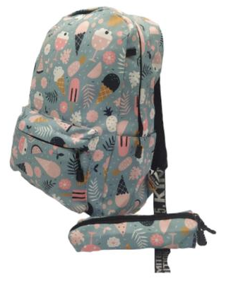 Vista 5 de Maleta Estampada - BLANCO: BLANCO